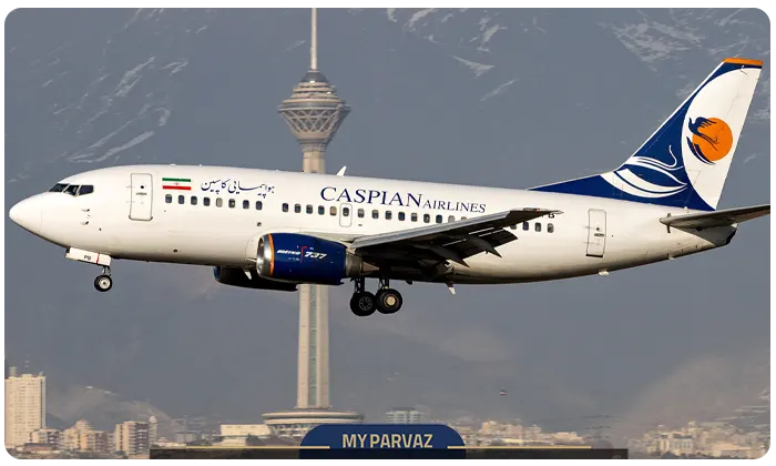 Air travel from Iran to Kusadasi